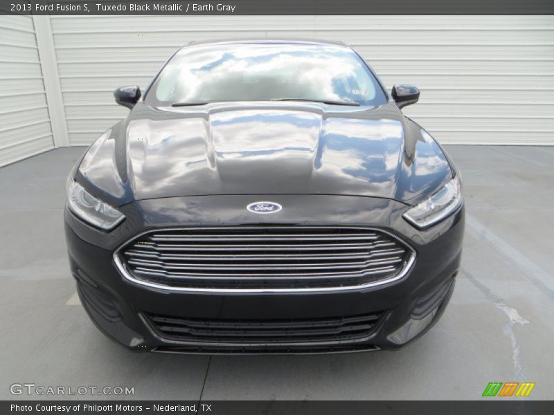 Tuxedo Black Metallic / Earth Gray 2013 Ford Fusion S