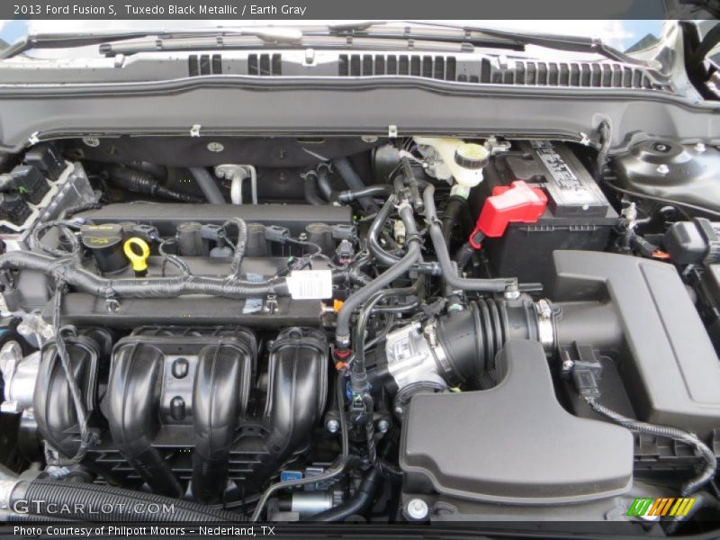 Tuxedo Black Metallic / Earth Gray 2013 Ford Fusion S