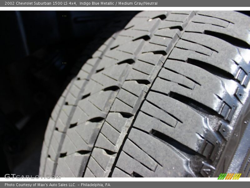 Indigo Blue Metallic / Medium Gray/Neutral 2002 Chevrolet Suburban 1500 LS 4x4