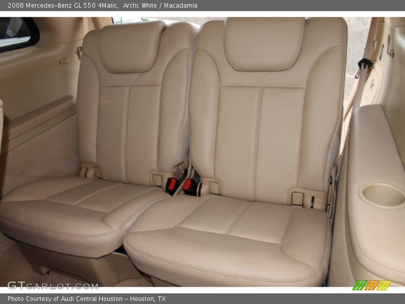 Arctic White / Macadamia 2008 Mercedes-Benz GL 550 4Matic
