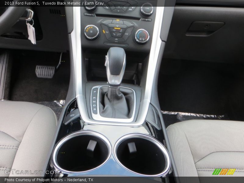 Tuxedo Black Metallic / Earth Gray 2013 Ford Fusion S