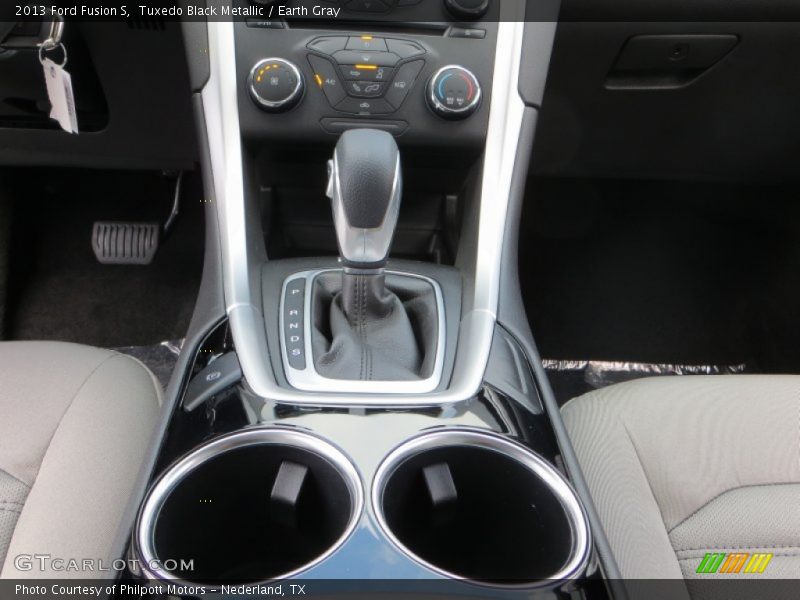 Tuxedo Black Metallic / Earth Gray 2013 Ford Fusion S