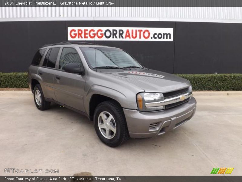 Graystone Metallic / Light Gray 2006 Chevrolet TrailBlazer LS
