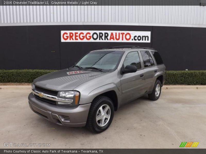 Graystone Metallic / Light Gray 2006 Chevrolet TrailBlazer LS