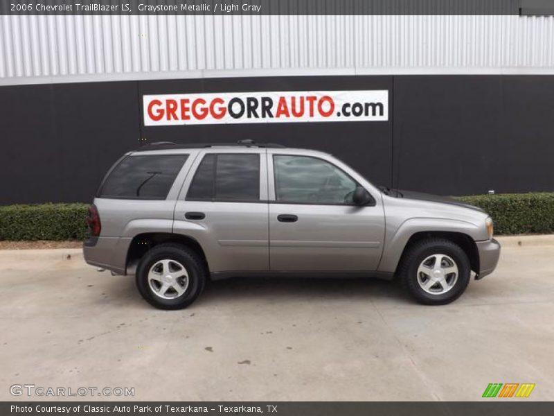 Graystone Metallic / Light Gray 2006 Chevrolet TrailBlazer LS
