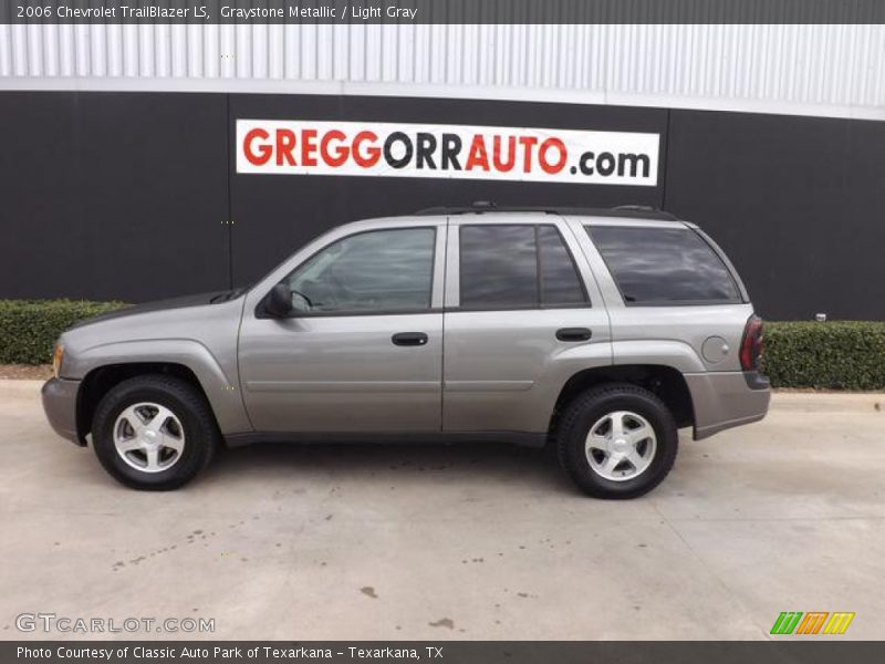 Graystone Metallic / Light Gray 2006 Chevrolet TrailBlazer LS