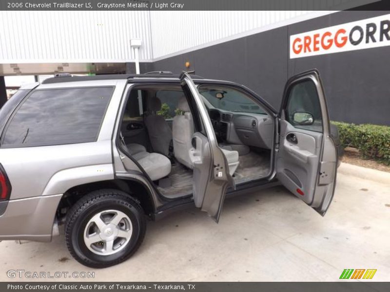 Graystone Metallic / Light Gray 2006 Chevrolet TrailBlazer LS