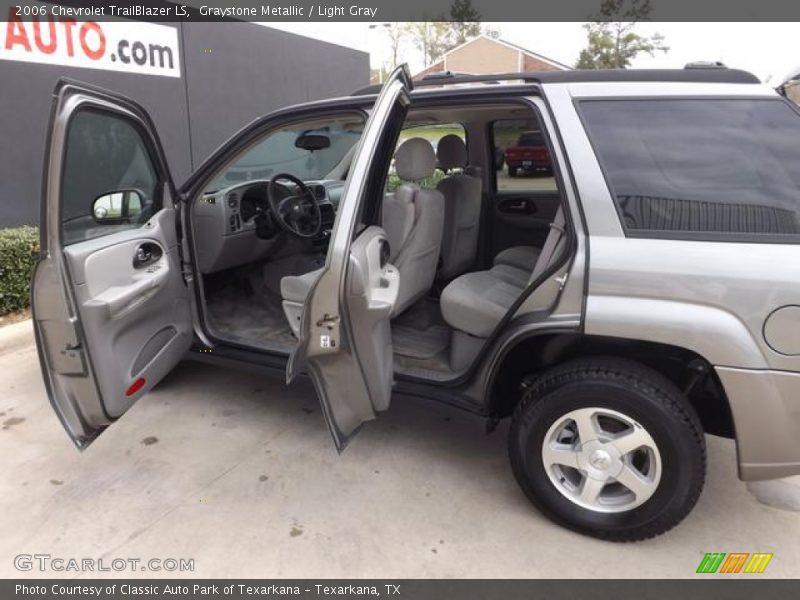 Graystone Metallic / Light Gray 2006 Chevrolet TrailBlazer LS