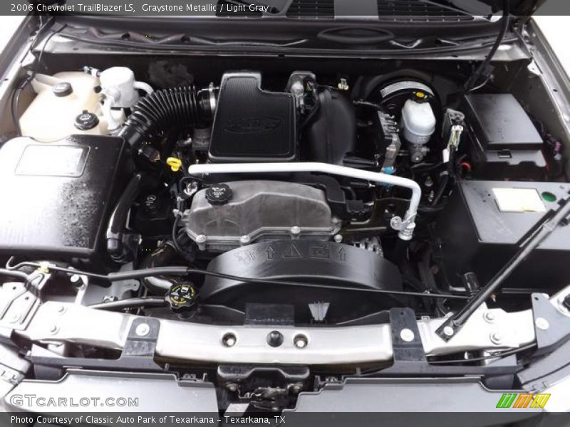 Graystone Metallic / Light Gray 2006 Chevrolet TrailBlazer LS