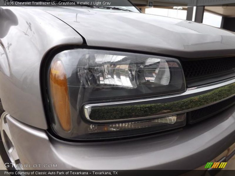 Graystone Metallic / Light Gray 2006 Chevrolet TrailBlazer LS