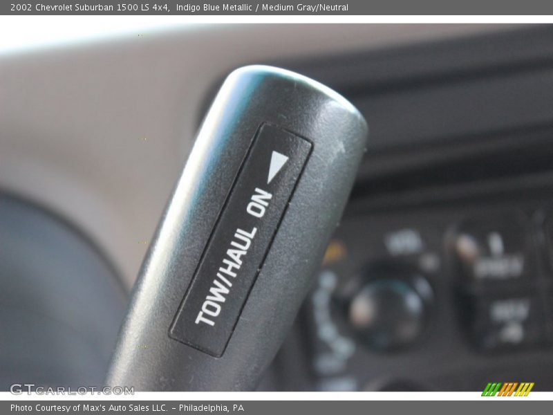  2002 Suburban 1500 LS 4x4 4 Speed Automatic Shifter