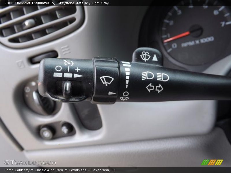 Graystone Metallic / Light Gray 2006 Chevrolet TrailBlazer LS