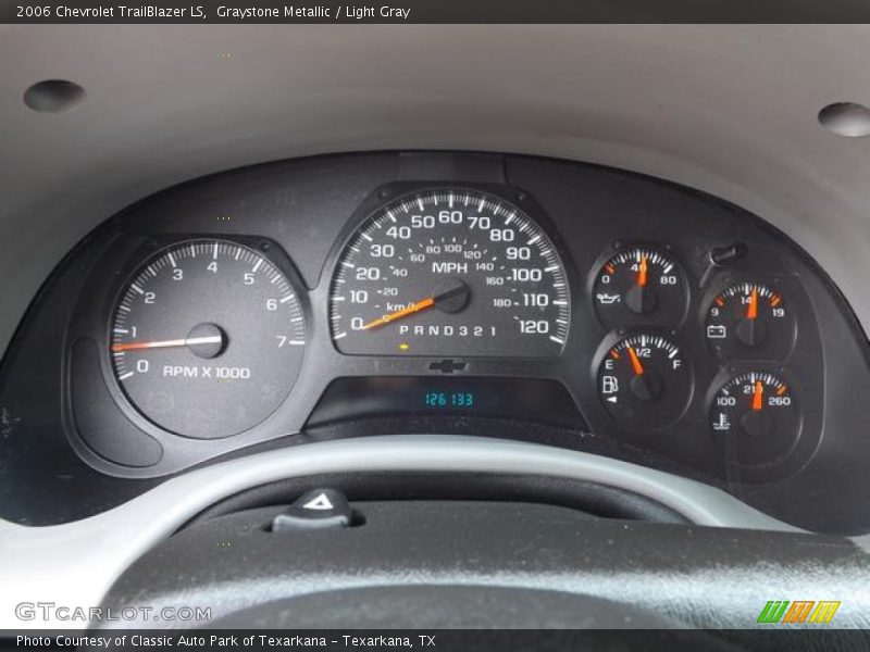 Graystone Metallic / Light Gray 2006 Chevrolet TrailBlazer LS