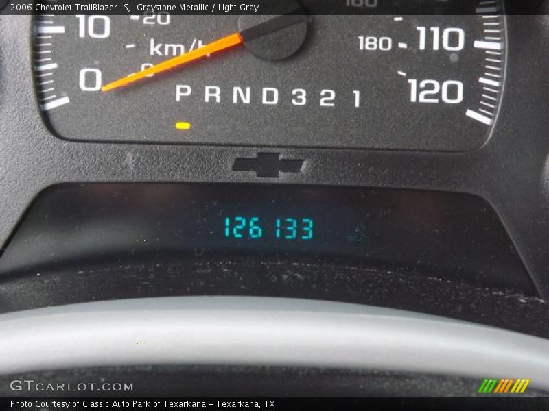 Graystone Metallic / Light Gray 2006 Chevrolet TrailBlazer LS