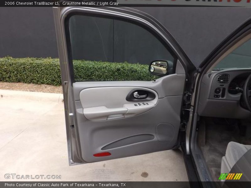 Graystone Metallic / Light Gray 2006 Chevrolet TrailBlazer LS