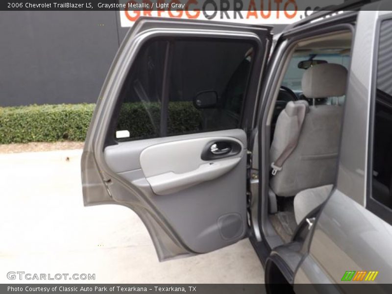 Graystone Metallic / Light Gray 2006 Chevrolet TrailBlazer LS