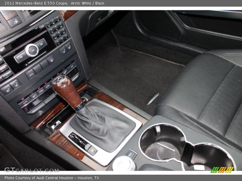 Arctic White / Black 2011 Mercedes-Benz E 550 Coupe