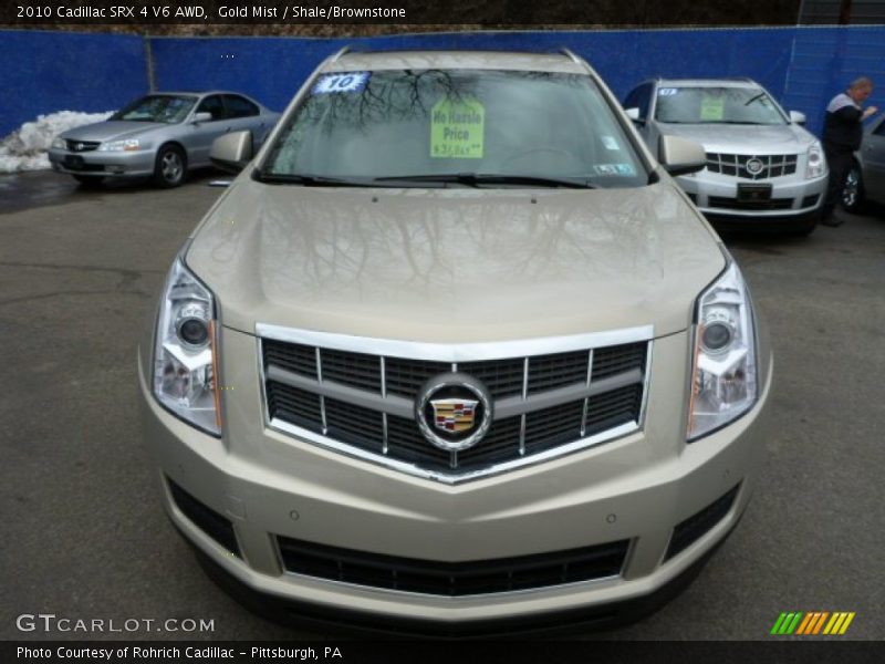 Gold Mist / Shale/Brownstone 2010 Cadillac SRX 4 V6 AWD