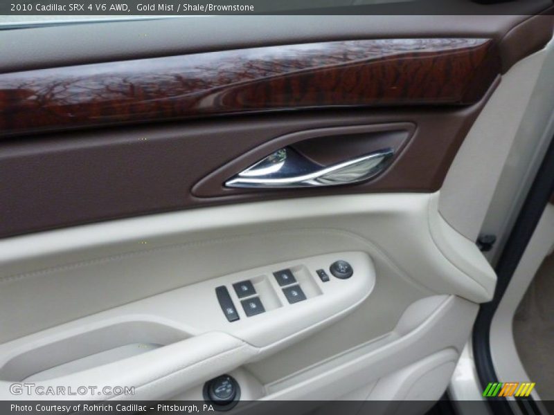 Gold Mist / Shale/Brownstone 2010 Cadillac SRX 4 V6 AWD