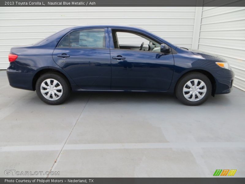 Nautical Blue Metallic / Ash 2013 Toyota Corolla L