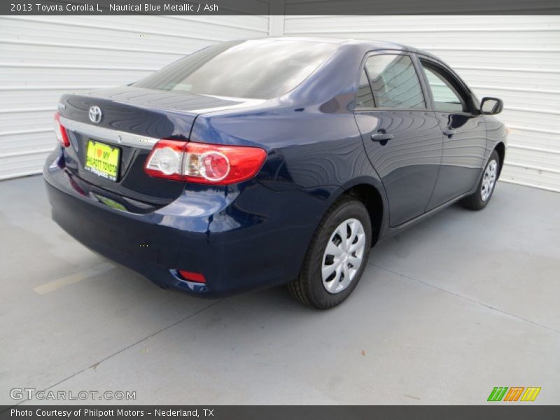 Nautical Blue Metallic / Ash 2013 Toyota Corolla L