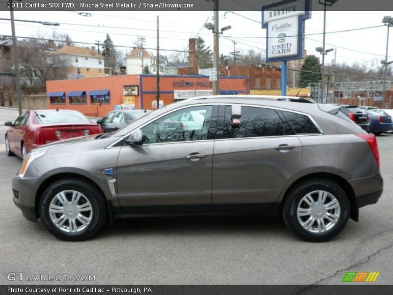 Mocha Steel Metallic / Shale/Brownstone 2011 Cadillac SRX FWD