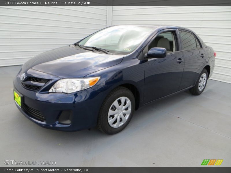 Nautical Blue Metallic / Ash 2013 Toyota Corolla L