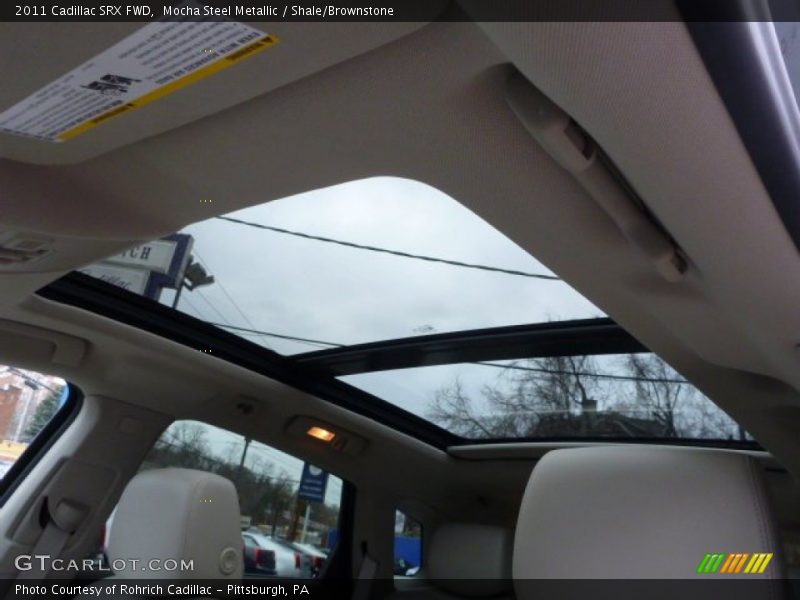 Mocha Steel Metallic / Shale/Brownstone 2011 Cadillac SRX FWD