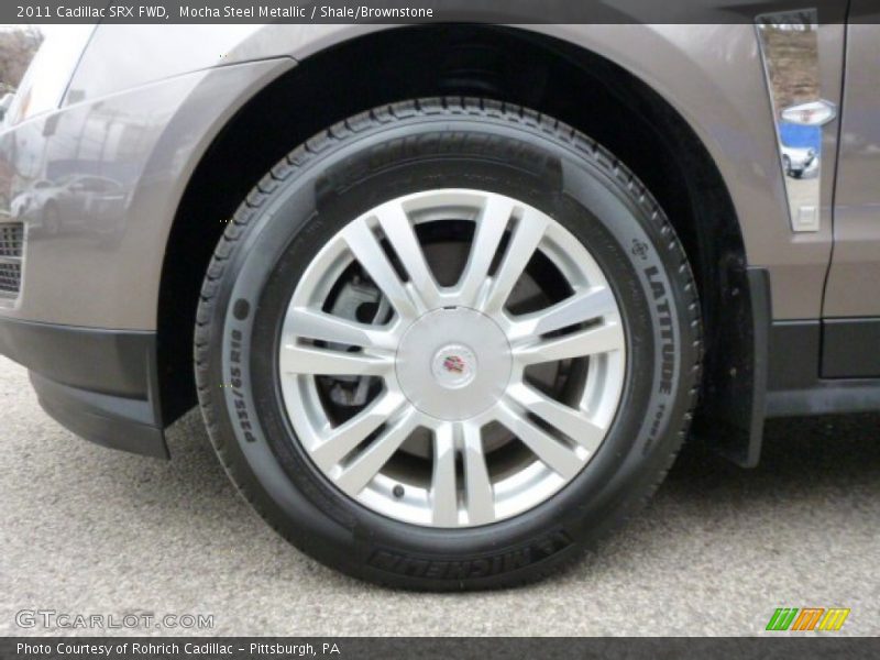 Mocha Steel Metallic / Shale/Brownstone 2011 Cadillac SRX FWD