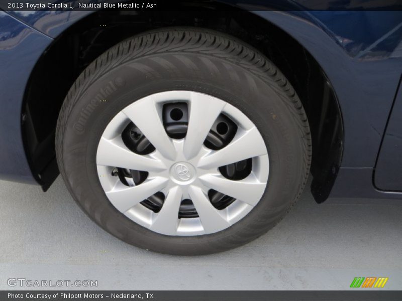 Nautical Blue Metallic / Ash 2013 Toyota Corolla L