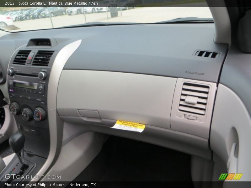 Nautical Blue Metallic / Ash 2013 Toyota Corolla L