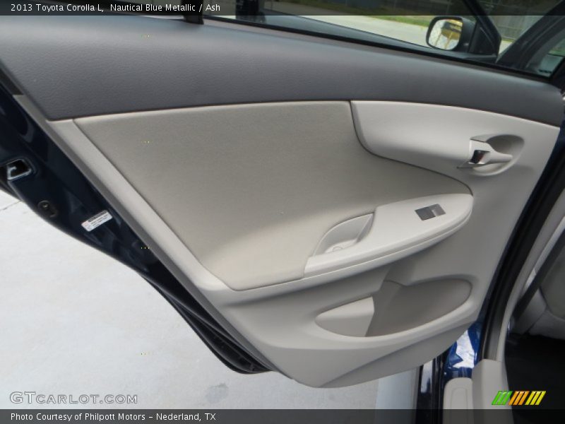 Nautical Blue Metallic / Ash 2013 Toyota Corolla L