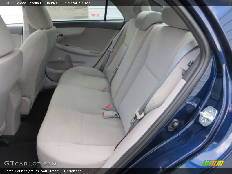 Nautical Blue Metallic / Ash 2013 Toyota Corolla L