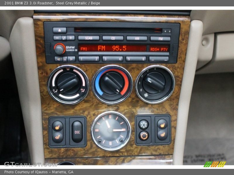 Controls of 2001 Z3 3.0i Roadster