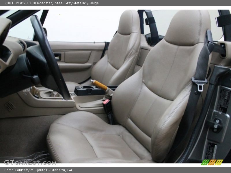 Front Seat of 2001 Z3 3.0i Roadster