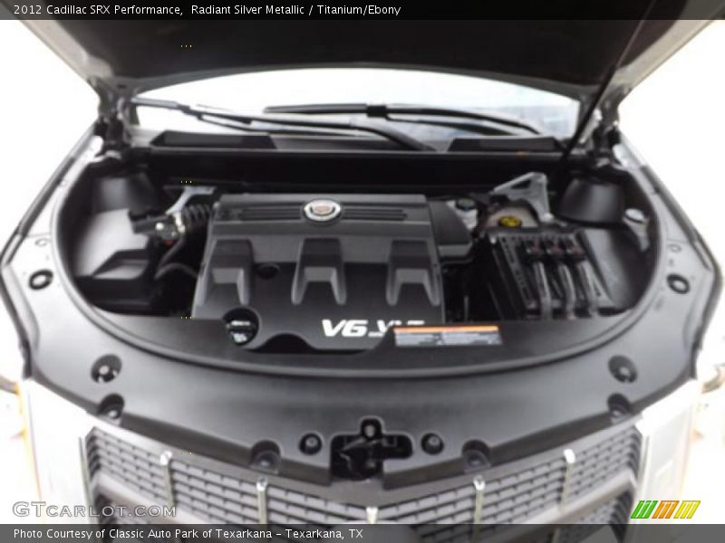 Radiant Silver Metallic / Titanium/Ebony 2012 Cadillac SRX Performance