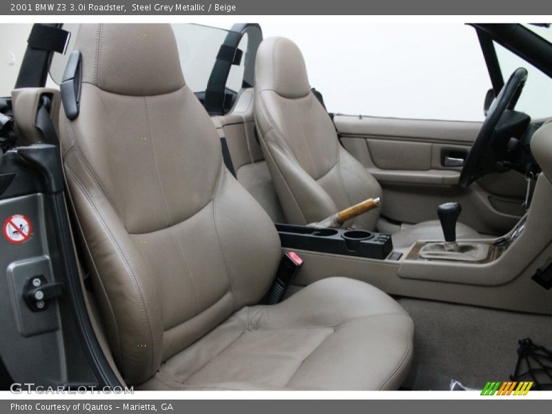  2001 Z3 3.0i Roadster Beige Interior