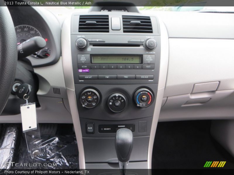 Nautical Blue Metallic / Ash 2013 Toyota Corolla L