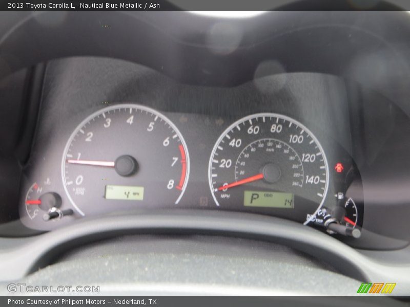 Nautical Blue Metallic / Ash 2013 Toyota Corolla L