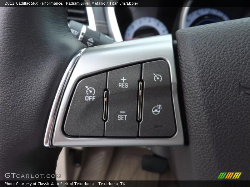 Radiant Silver Metallic / Titanium/Ebony 2012 Cadillac SRX Performance