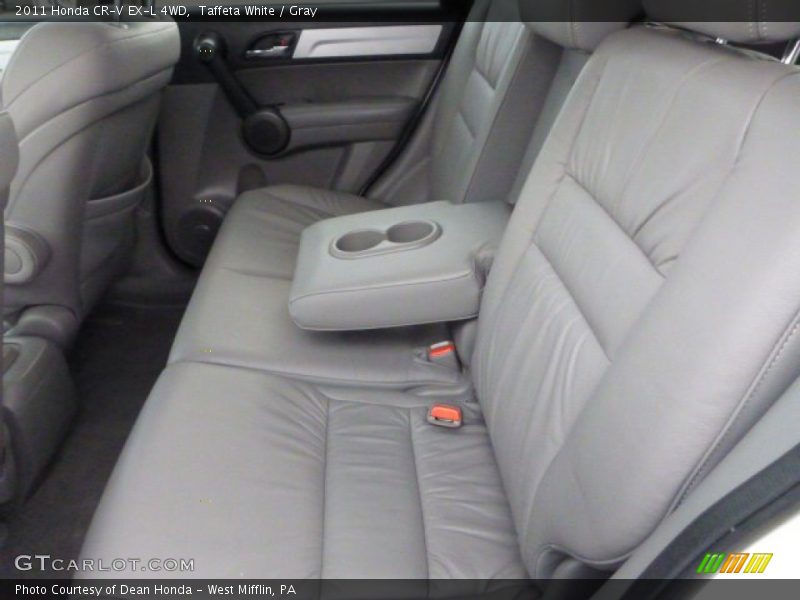 Taffeta White / Gray 2011 Honda CR-V EX-L 4WD