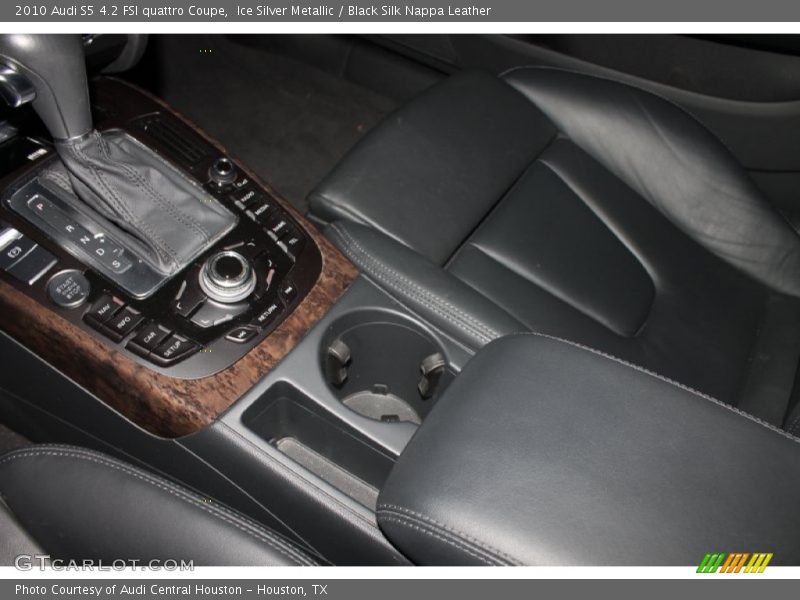 Ice Silver Metallic / Black Silk Nappa Leather 2010 Audi S5 4.2 FSI quattro Coupe