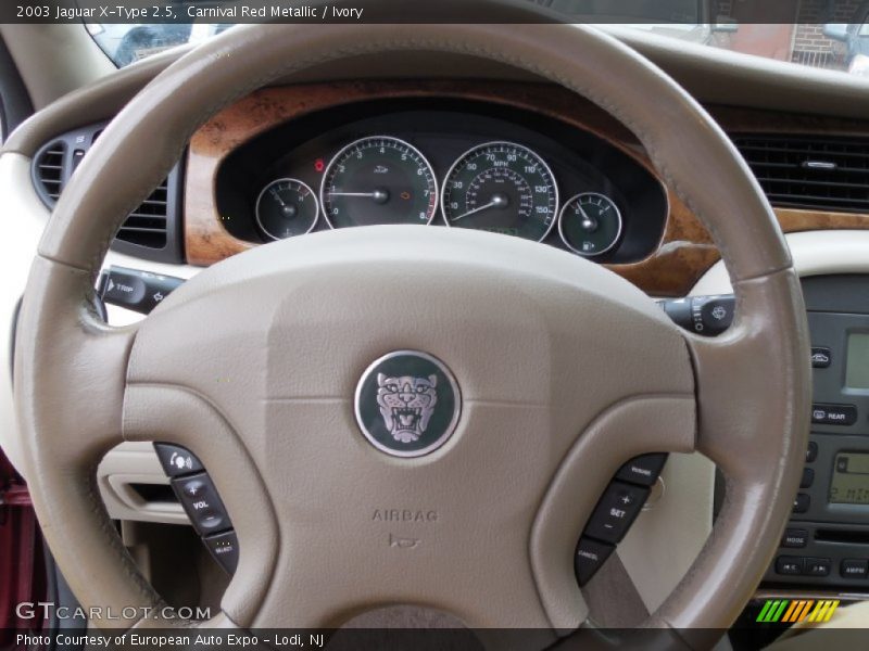  2003 X-Type 2.5 Steering Wheel