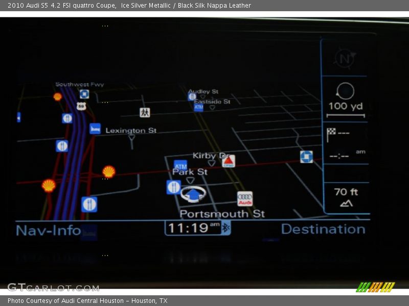 Ice Silver Metallic / Black Silk Nappa Leather 2010 Audi S5 4.2 FSI quattro Coupe