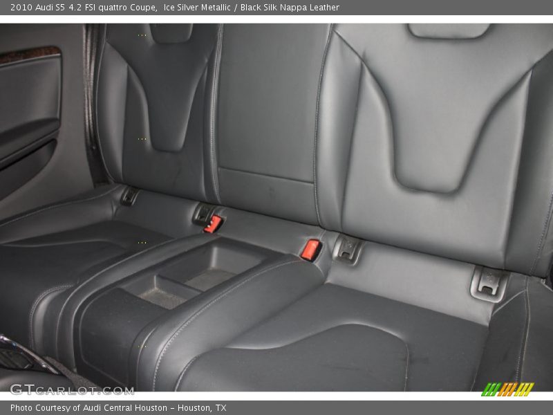 Ice Silver Metallic / Black Silk Nappa Leather 2010 Audi S5 4.2 FSI quattro Coupe