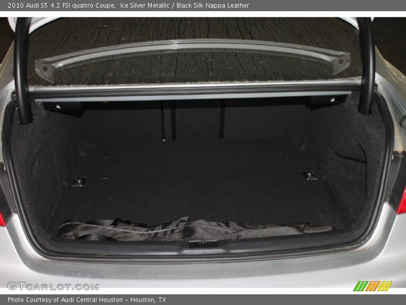 Ice Silver Metallic / Black Silk Nappa Leather 2010 Audi S5 4.2 FSI quattro Coupe