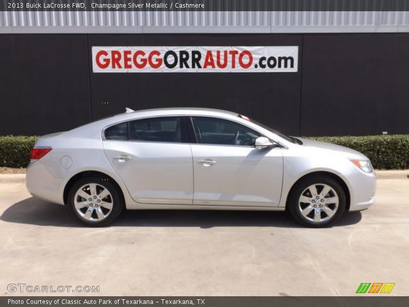 Champagne Silver Metallic / Cashmere 2013 Buick LaCrosse FWD