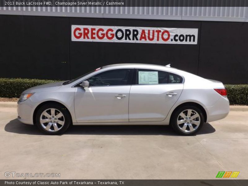 Champagne Silver Metallic / Cashmere 2013 Buick LaCrosse FWD