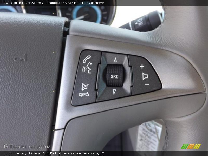 Champagne Silver Metallic / Cashmere 2013 Buick LaCrosse FWD