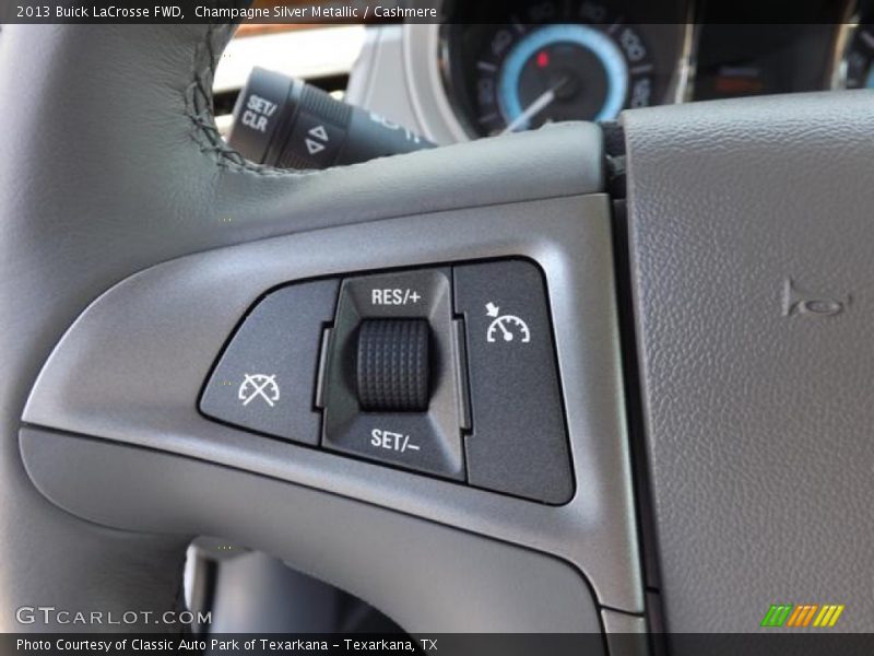 Champagne Silver Metallic / Cashmere 2013 Buick LaCrosse FWD